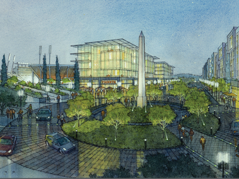 Aztec Boulevard at The Hub